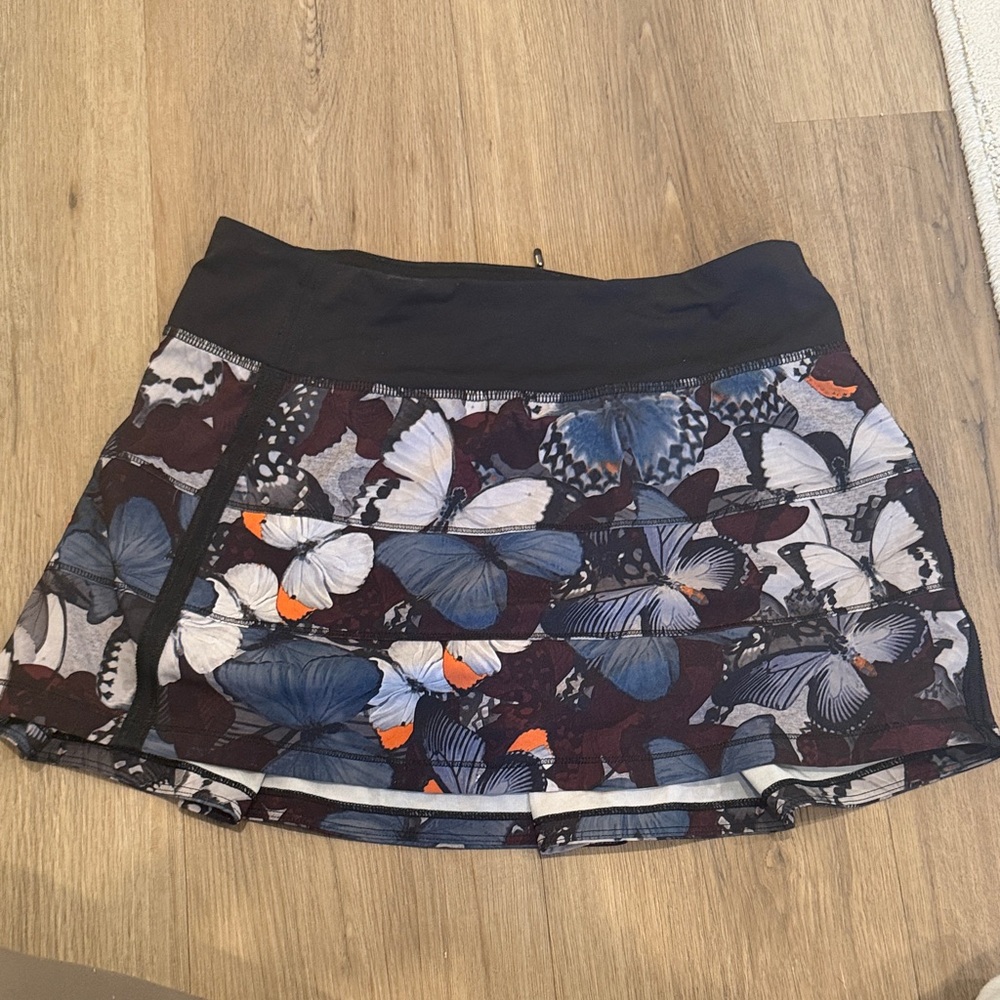 Butterfly Print Women's Lululemon Skirt
